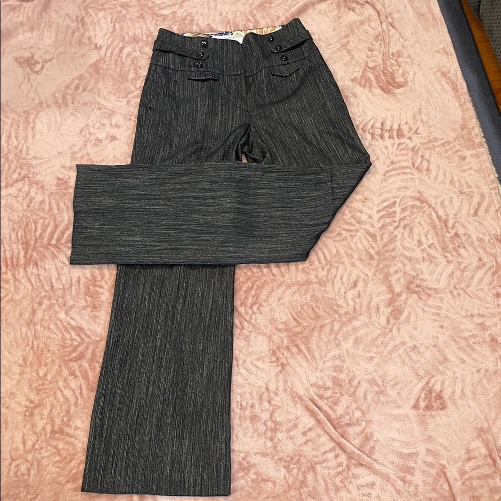 Leifsdottir Charcoal Wide Leg Pants